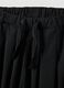 Girls' black pure cotton wide leg trousers_1