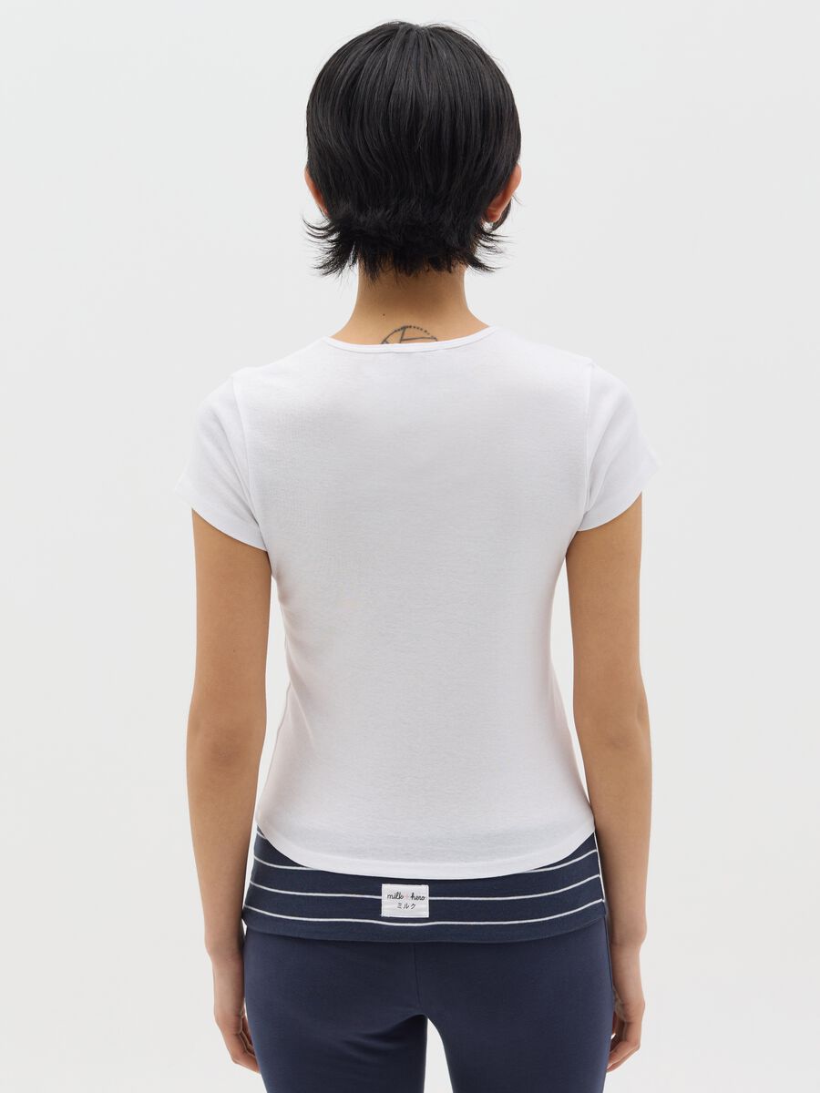 Slim-fit T-shirt in cotton_3