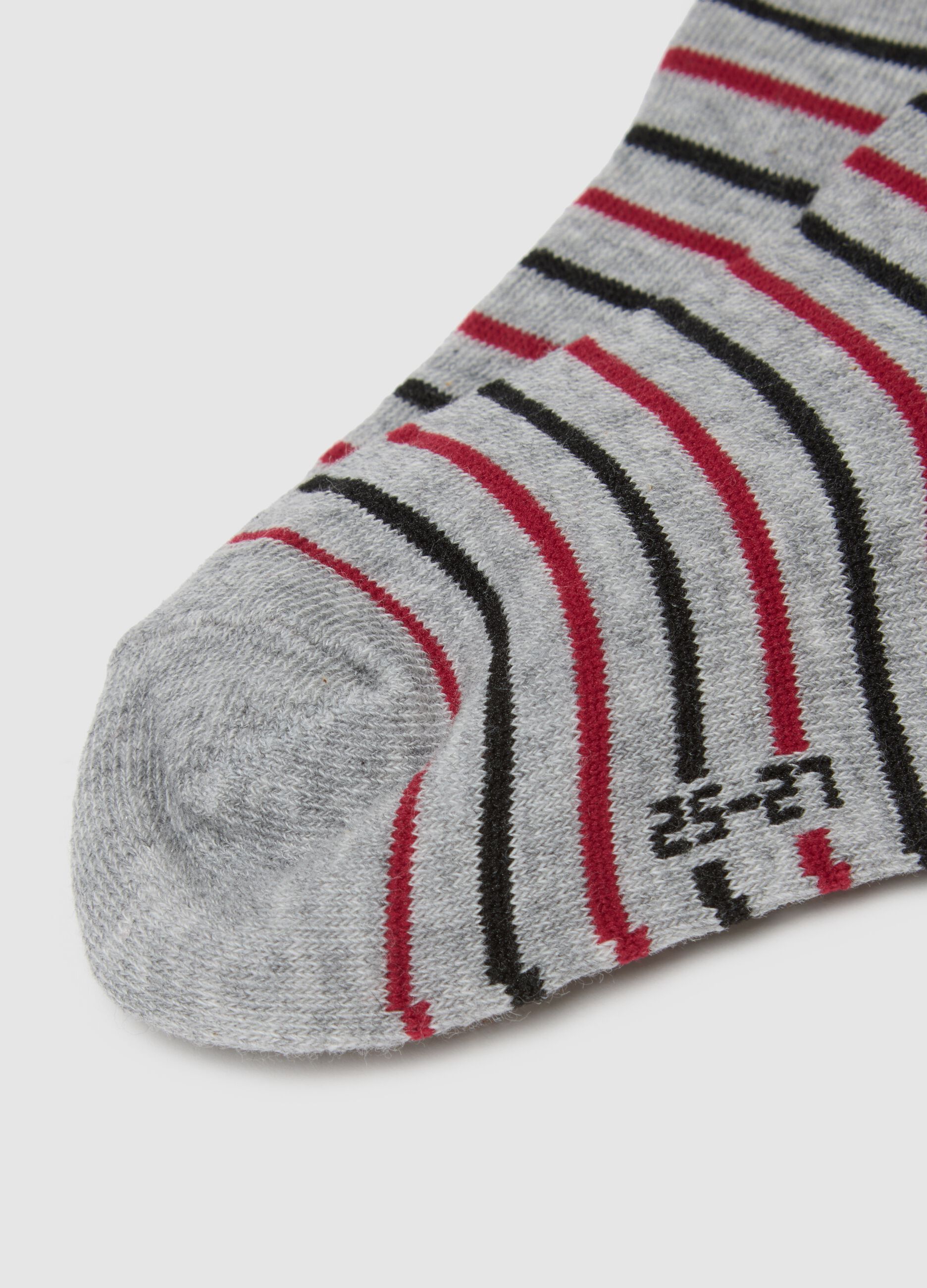 Grey Short Socks for Boys