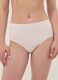 Pink high-waisted Brazilian briefs in stretch fabric with a shaping effect_1