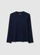 Boys' Blue Cotton Jumper Regular Fit_0