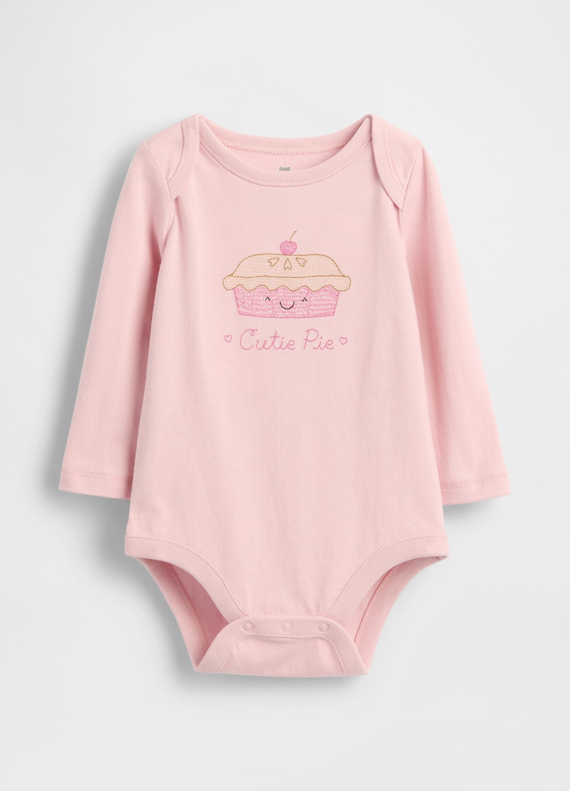 Pink Cotton Bodysuit