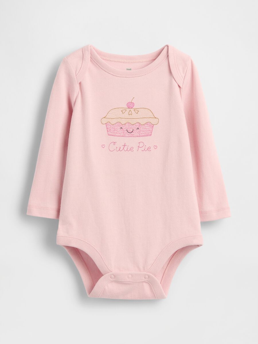 Pink Cotton Bodysuit_0