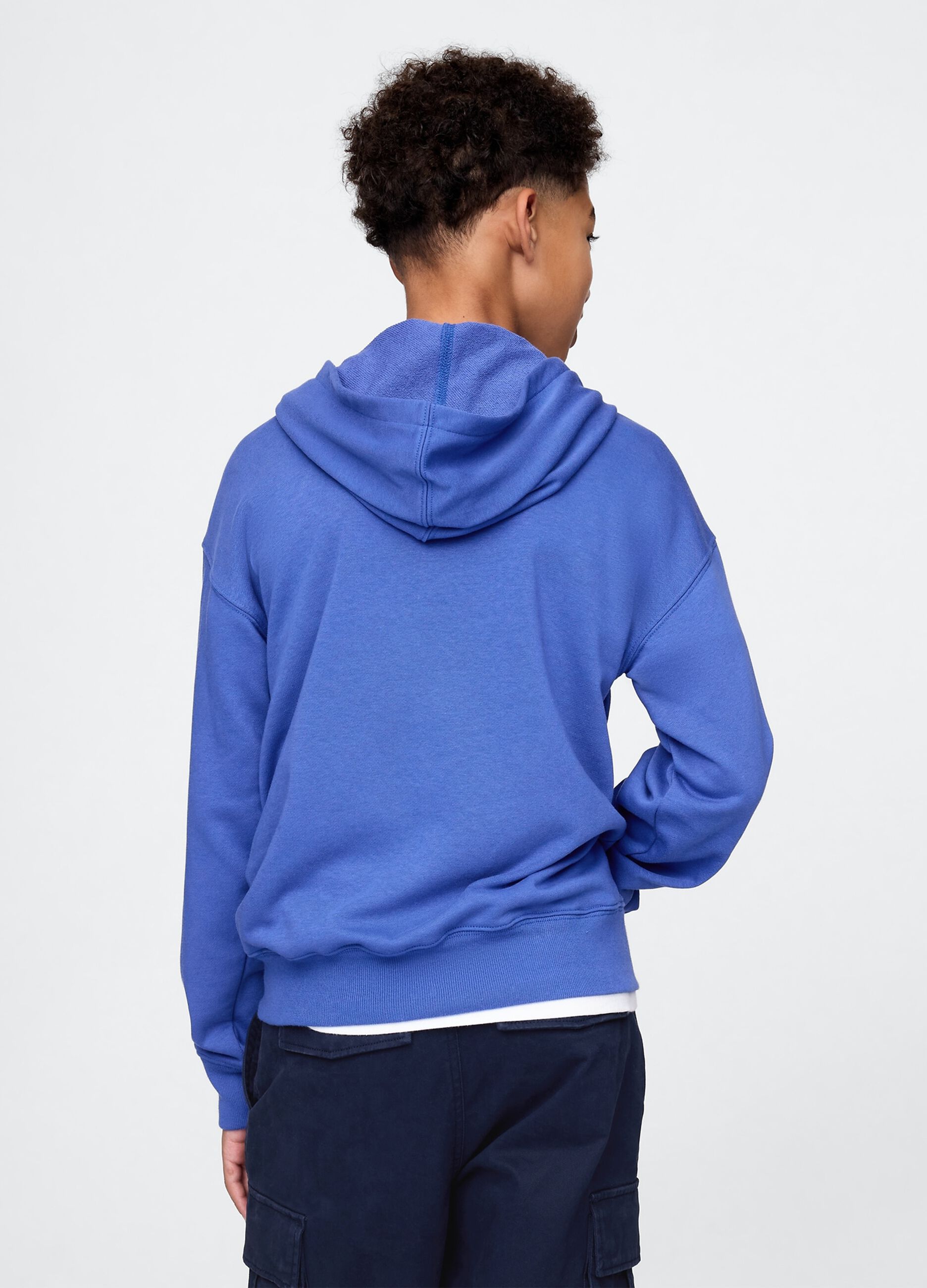 Blue Hoodie with GAP Logo