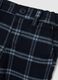 Multicolour children's trousers regular fit checkered_2