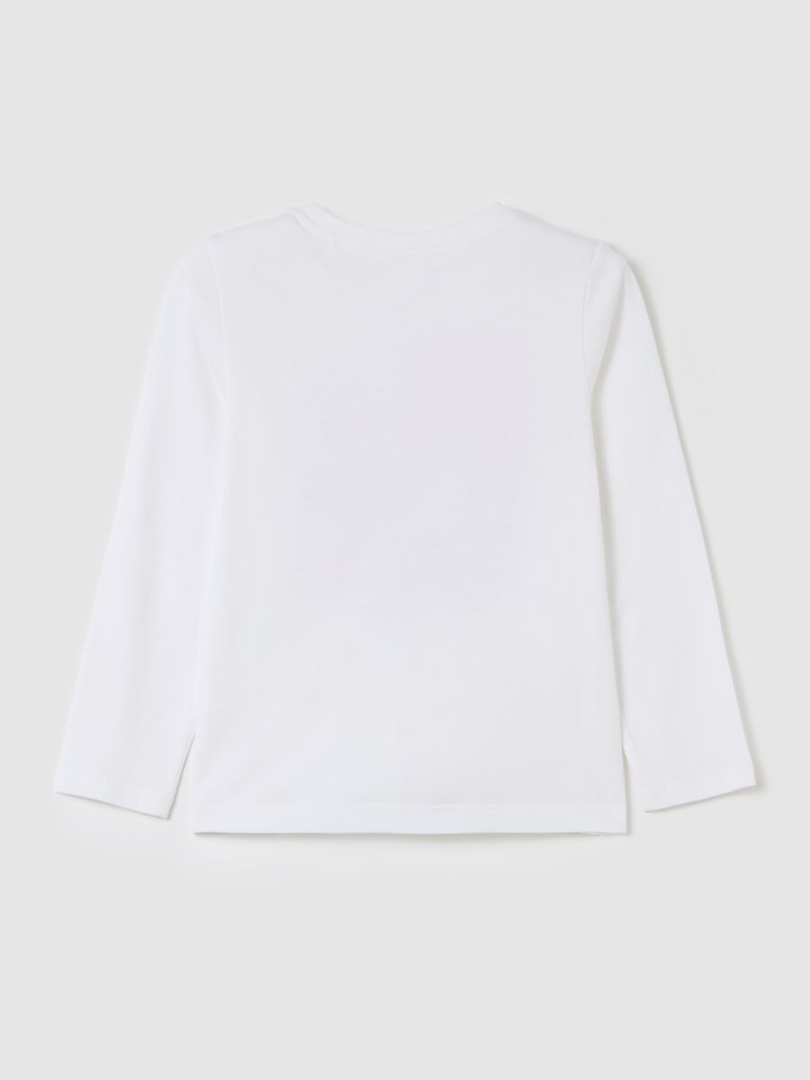 Long-sleeved T-shirt with unicorn print_1