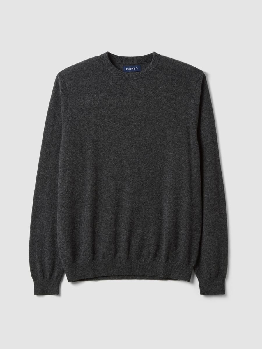 Grey pure cashmere jumper, regular fit_4
