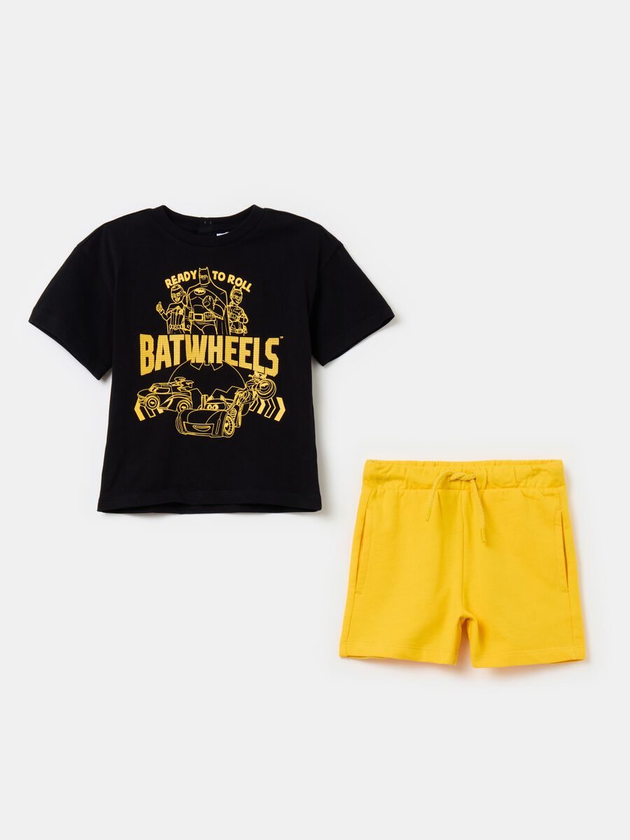 Cotton jogging set with Batwheels™ print_0