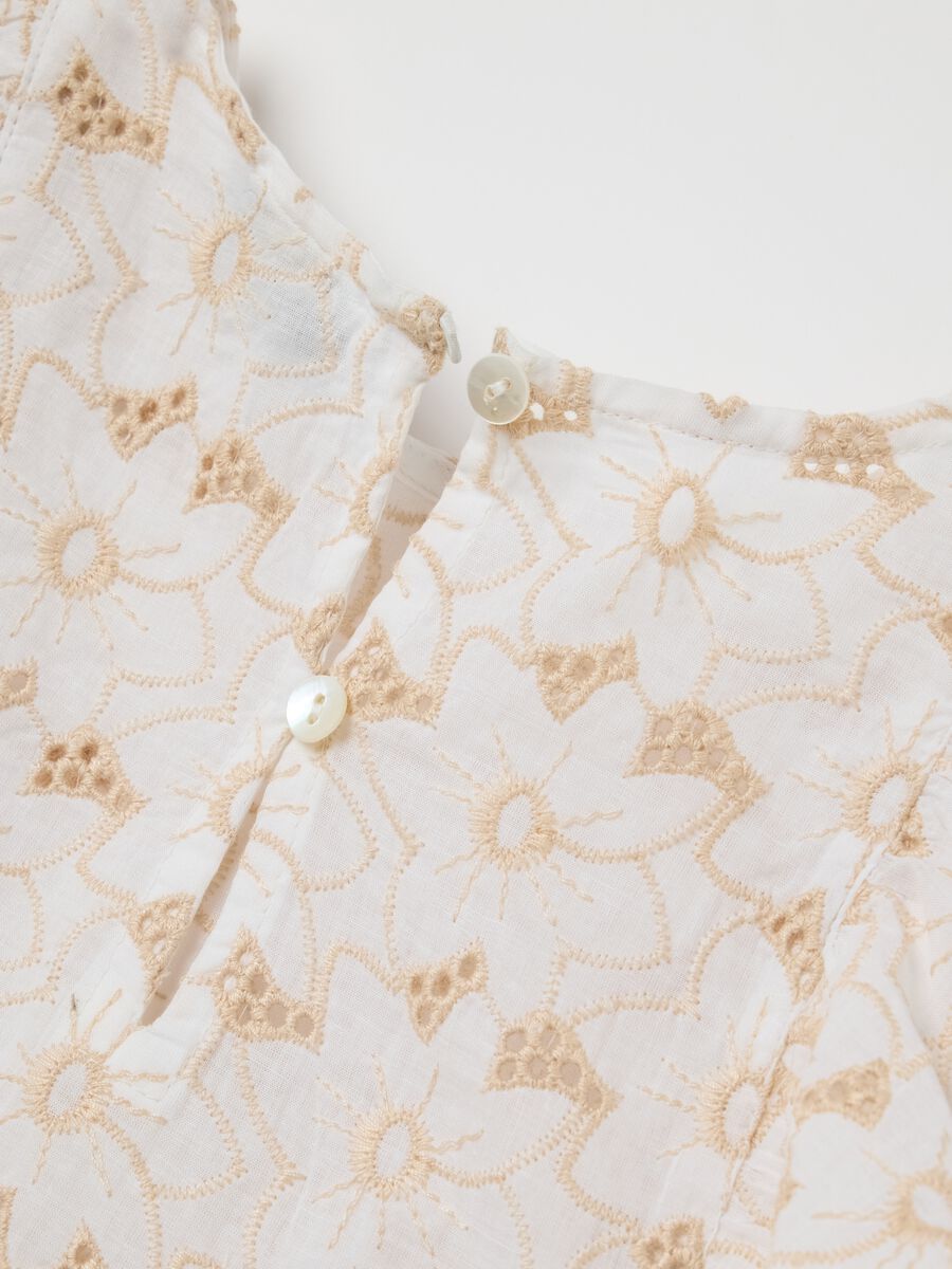 Sleeveless blouse in floral cotton_3