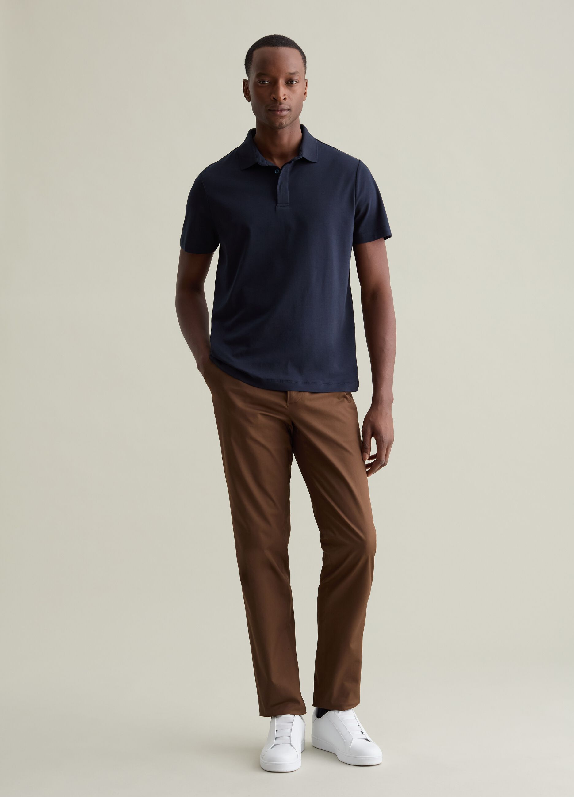 Cotton polo shirt