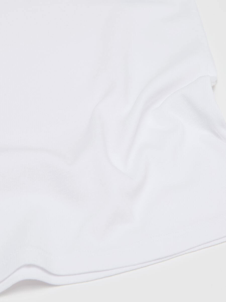 Two-pack organic cotton undershirts with bow_3