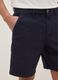 Blue cotton chino bermuda shorts, regular fit_3
