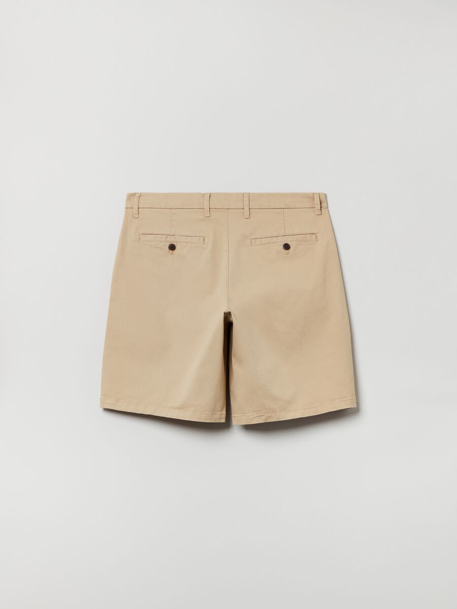 Shorts in stretch cotton_1