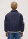 Blue varsity jacket with zip and racing print_2