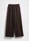 Brown Cotton Blend Trousers_4