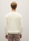 Beige pure cotton sweatshirt regular fit with crew neck_2