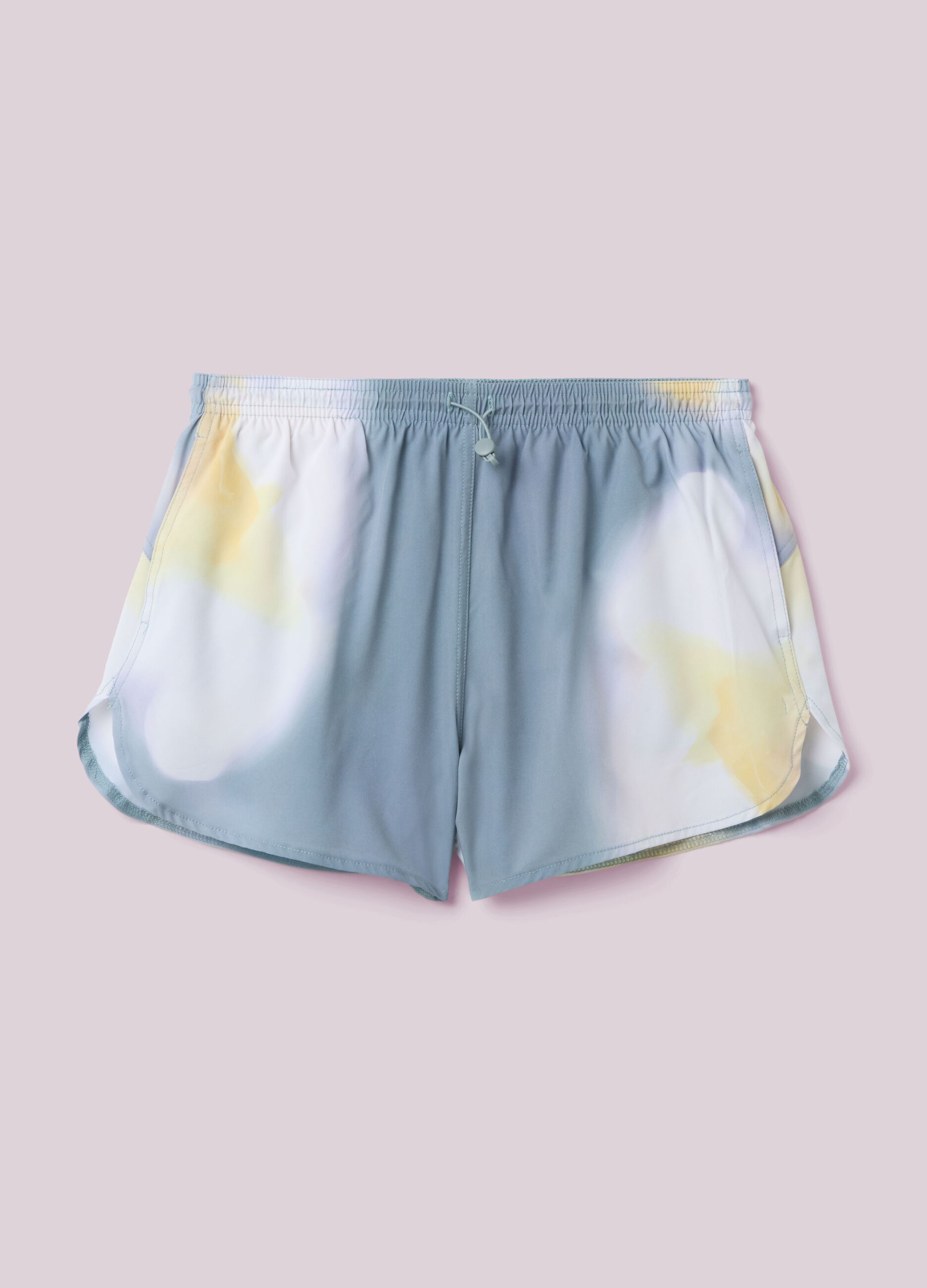 Tie dye lightweight fitness shorts ALTAVIA STUDIO