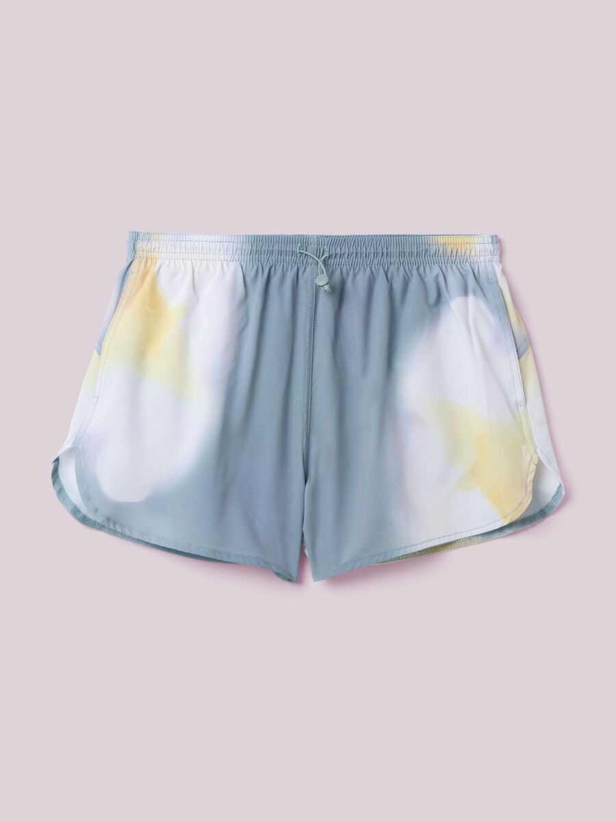 Tie dye lightweight fitness shorts ALTAVIA STUDIO_4