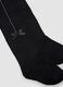 Collant neri in tessuto elasticizzato con fiocchetto_1