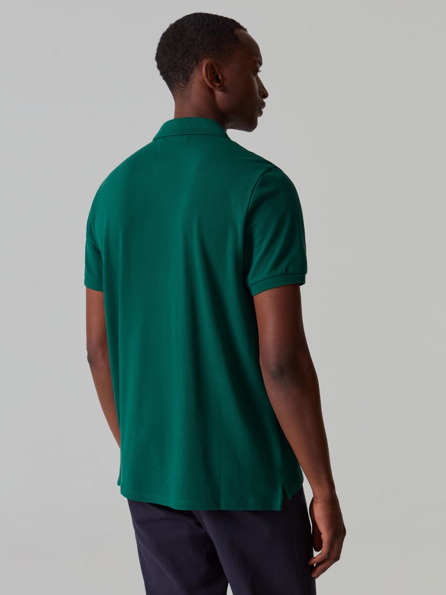 Supima cotton piquet polo shirt_2