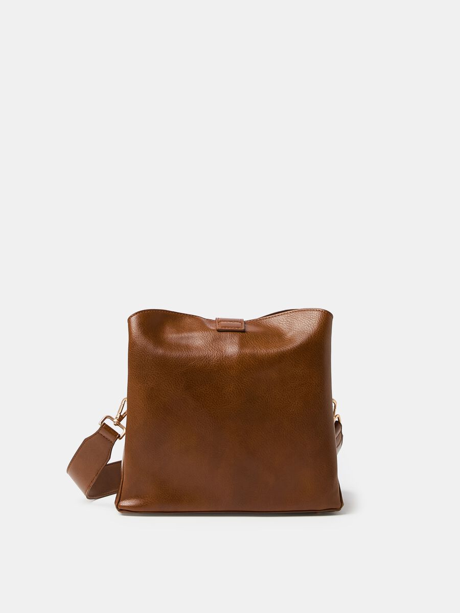 Borsa a secchiello con tasche esterne_1