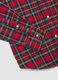 Multicolour checked shirt in pure cotton flannel regular fit_1