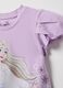 Multicolour stretch cotton T-shirt for girls with Frozen print_2