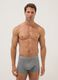 Tripack di boxer grigi in cotone organico_0
