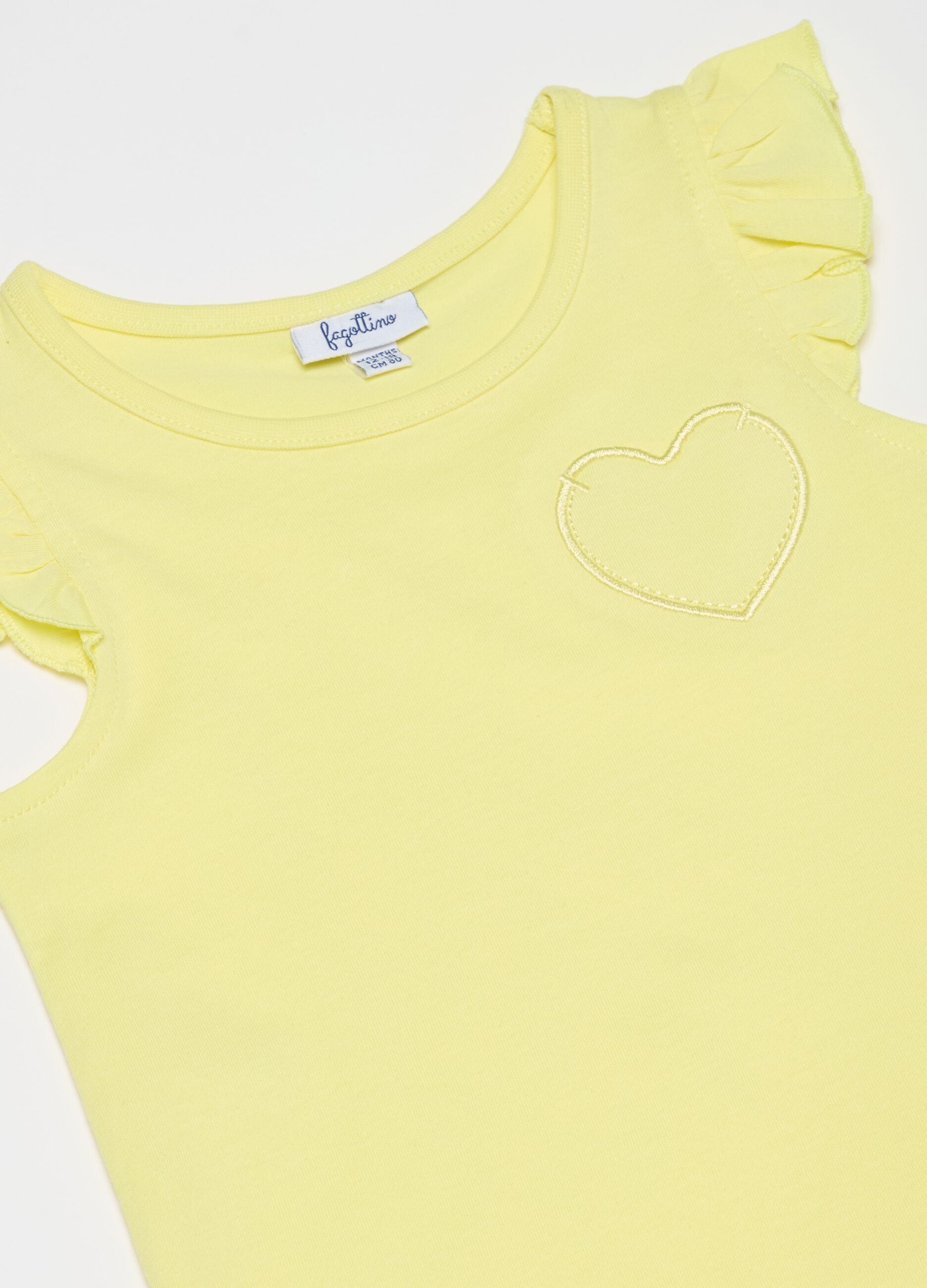 Two-pack cotton tank tops with print
