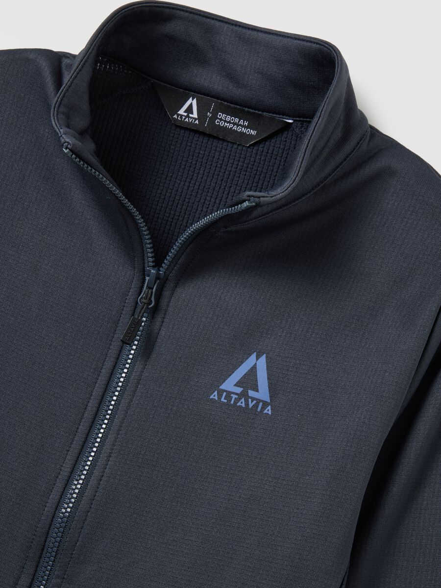 ALTAVIA WITH DEBORAH COMPAGNONI Full Zip Waffle Pile_6