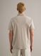 Beige regular fit pure cotton polo_3