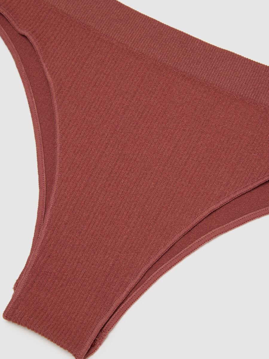 Slip in tessuto elasticizzato rosa regular fit_5