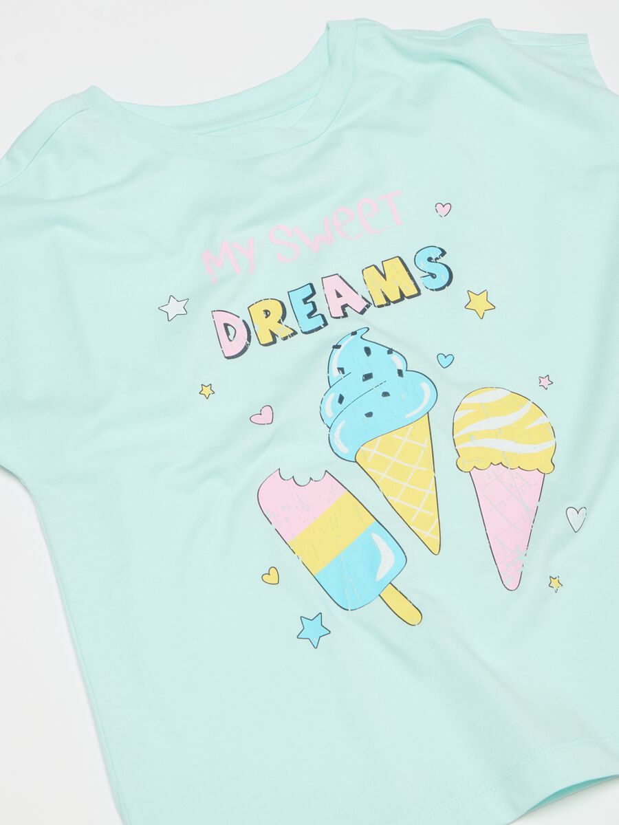 Organic cotton pyjamas with ice cream print_2