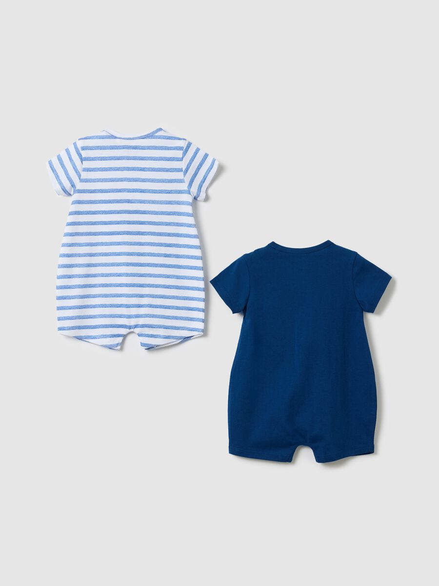 Fagottino Baby Cotton Short Rompers_1