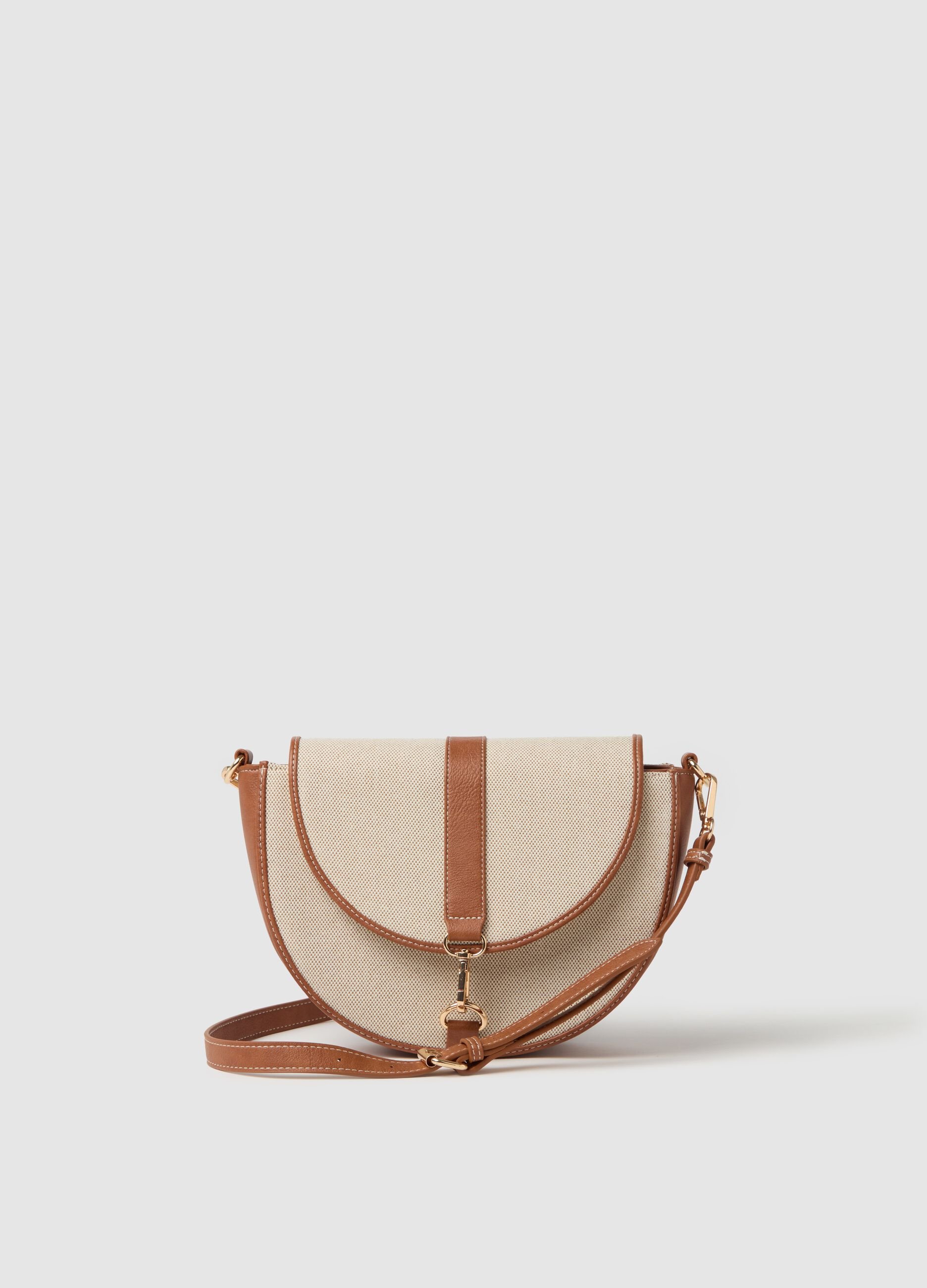 Canvas shoulder bag