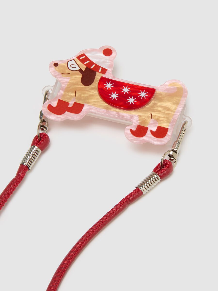 Multicolour Christmas Phone Lanyard with Clip_1