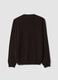 Brown pure wool crew-neck jumper, regular fit_2