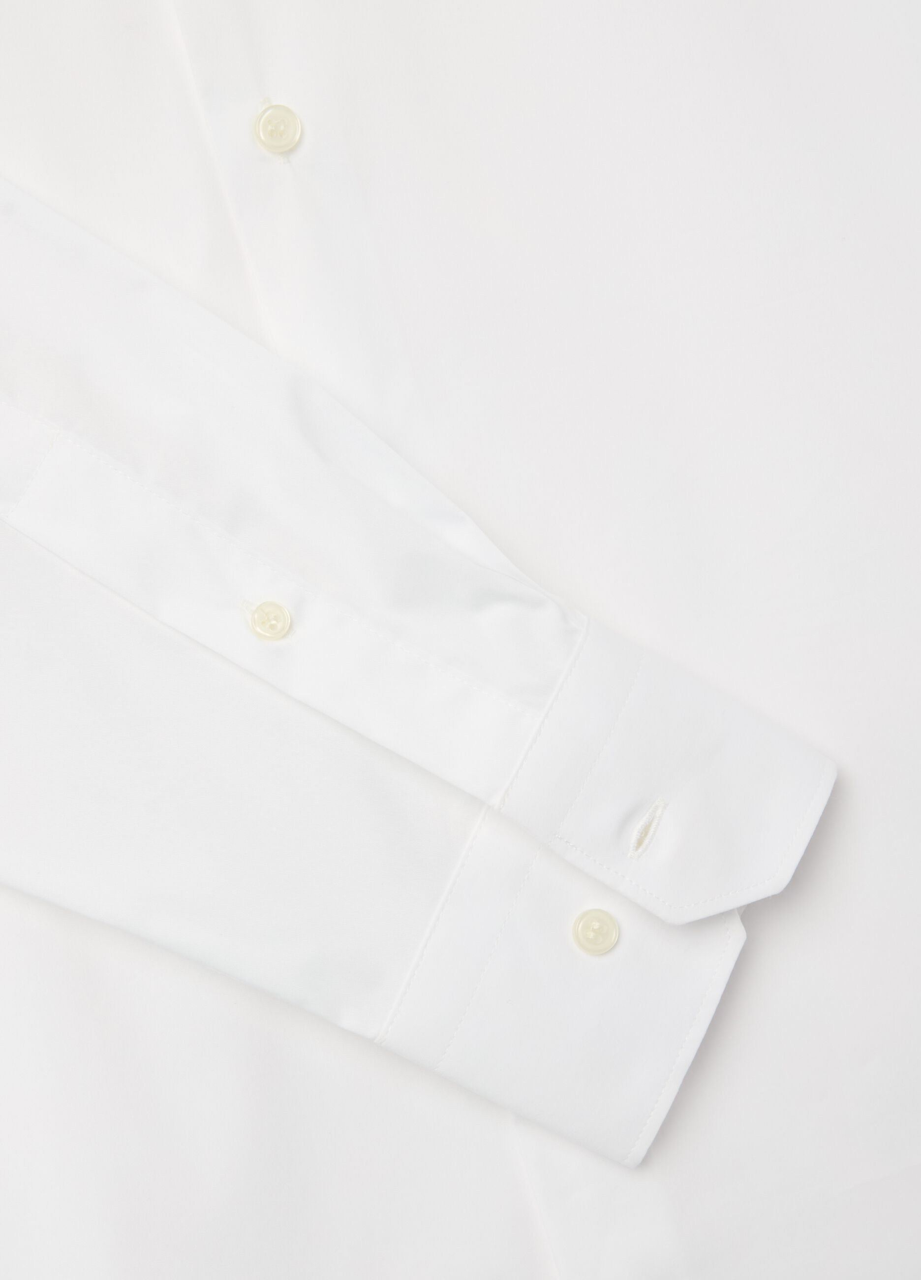 Camicia slim fit tinta unita