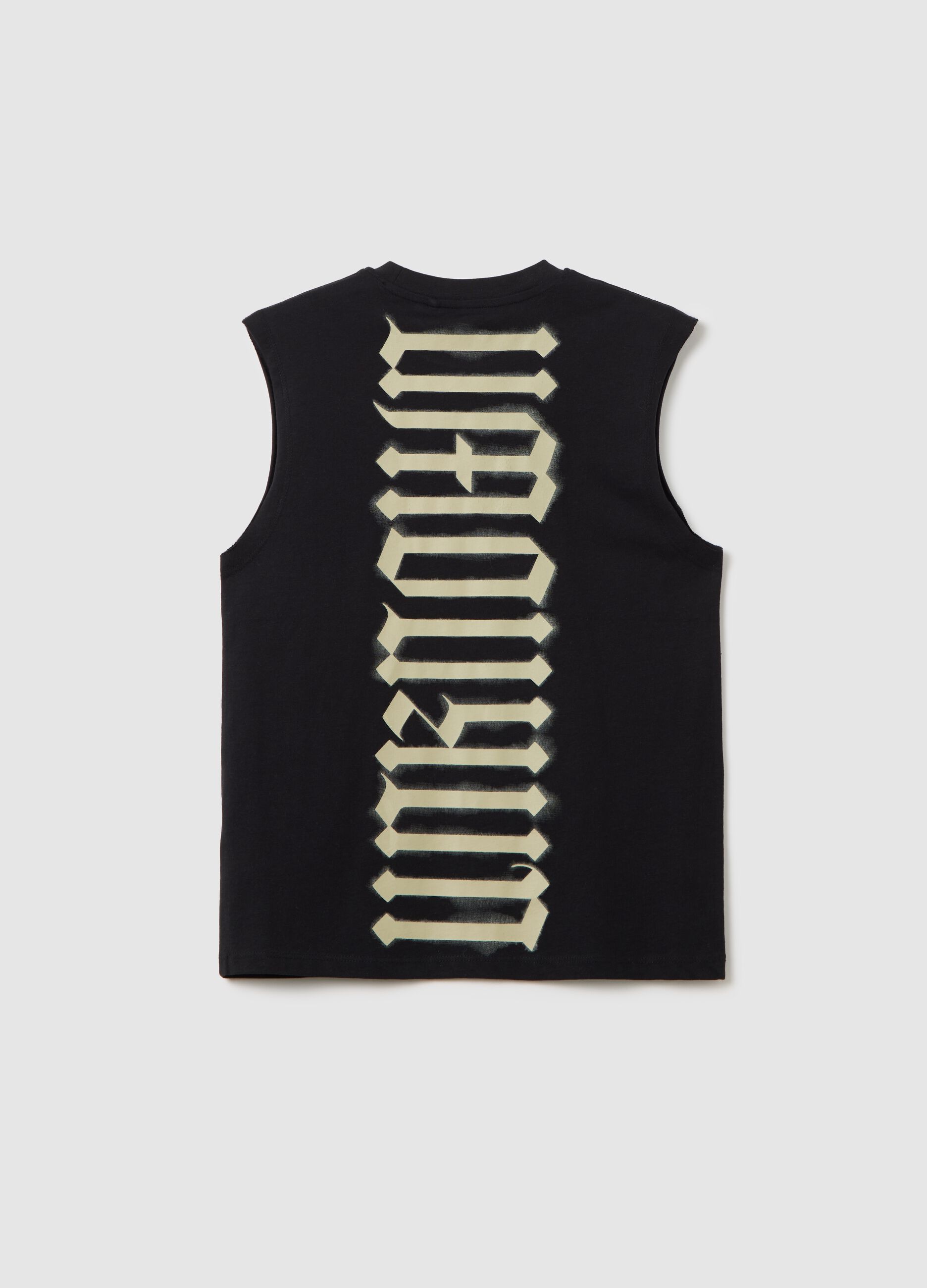 OVS Kids Black Cotton Vest