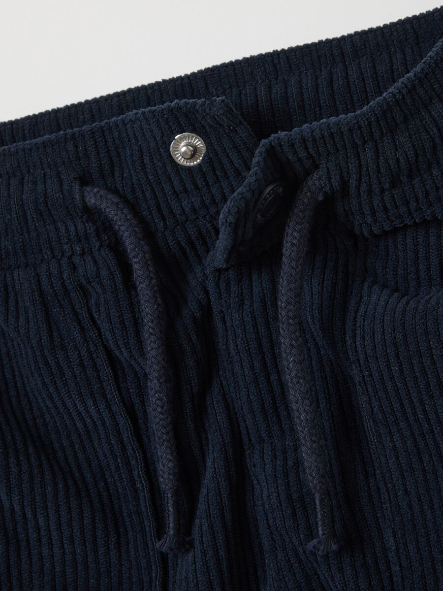 Infant Blue Regular Fit Trousers_2