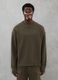 Crewneck Distressed Pullover Military Green_2