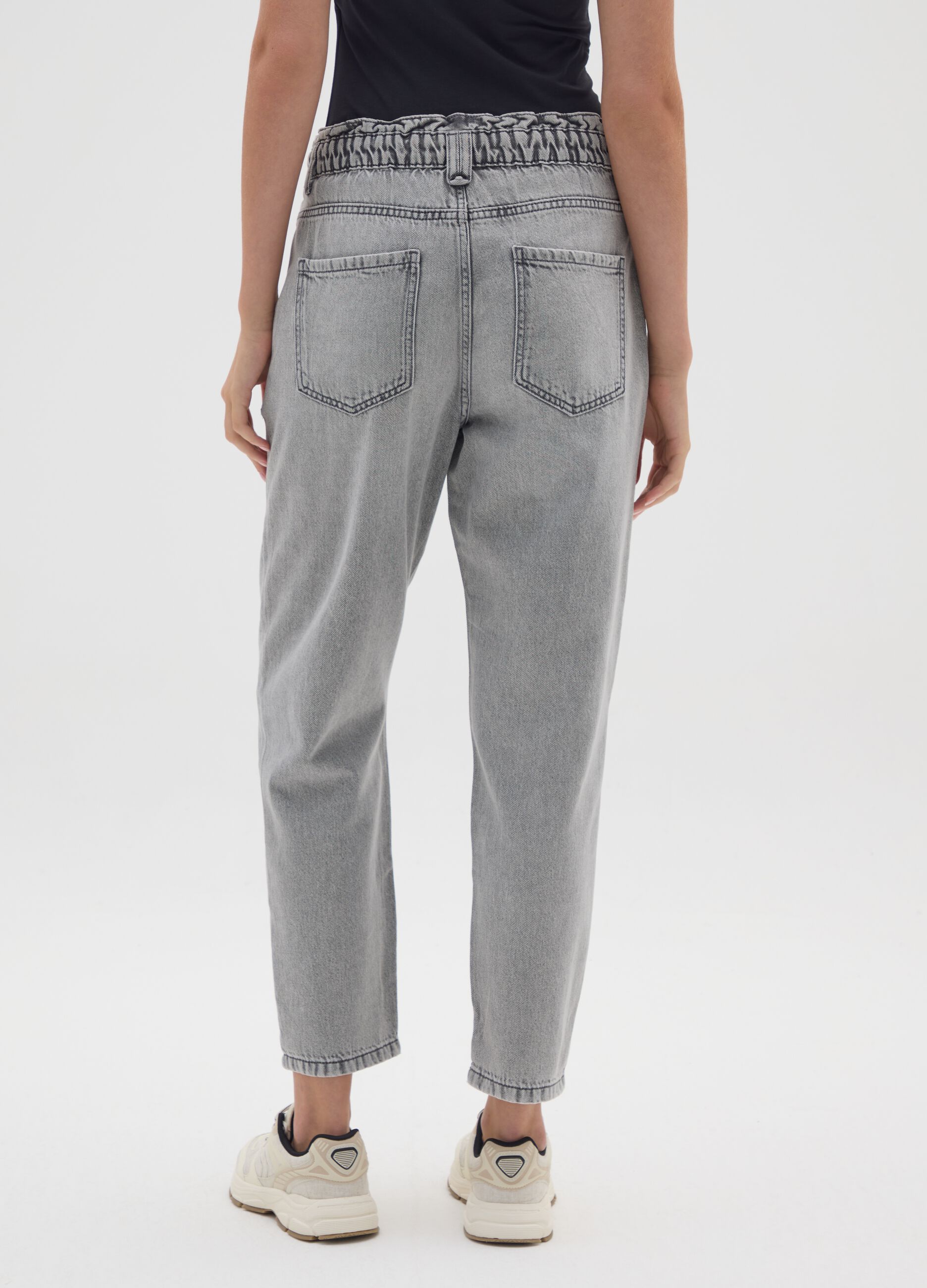 Grey Slouchy Jeans