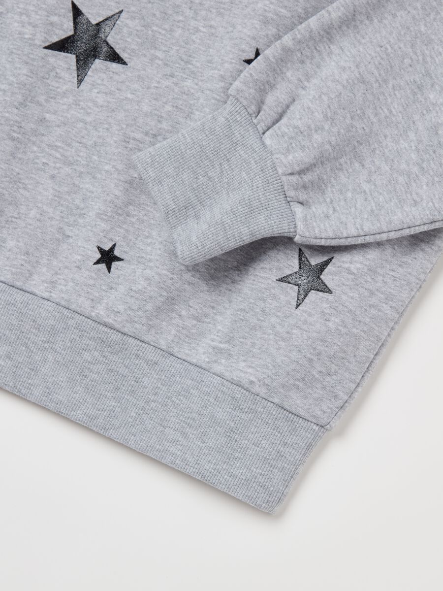 Round neck sweatshirt with print_5