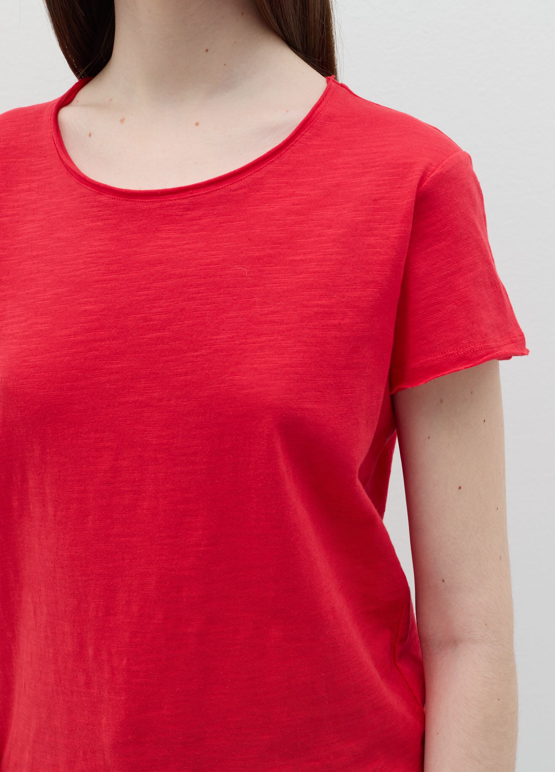 Slub jersey T-shirt