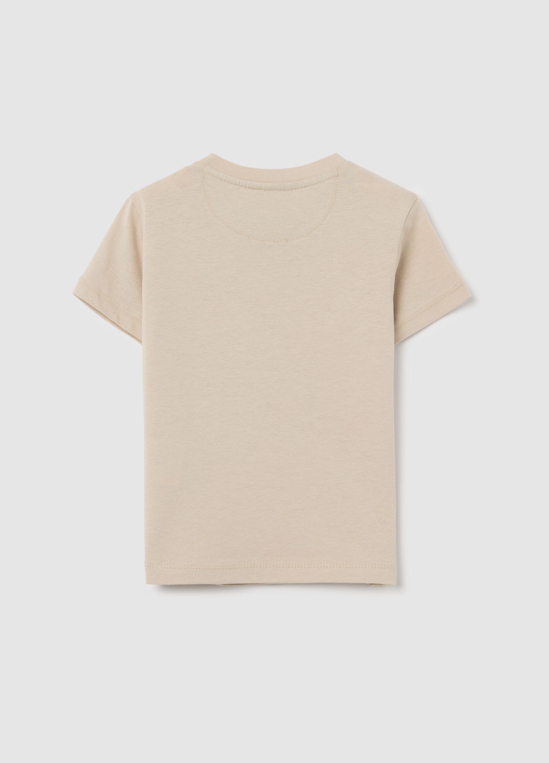 Cotton T-shirt with "I'm a SIR DOG" puppy print