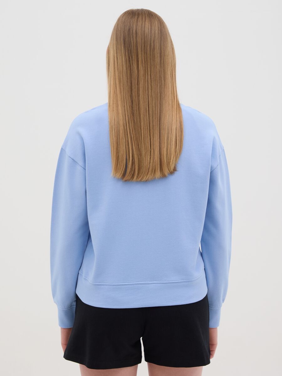 French terry sweatshirt with print_1