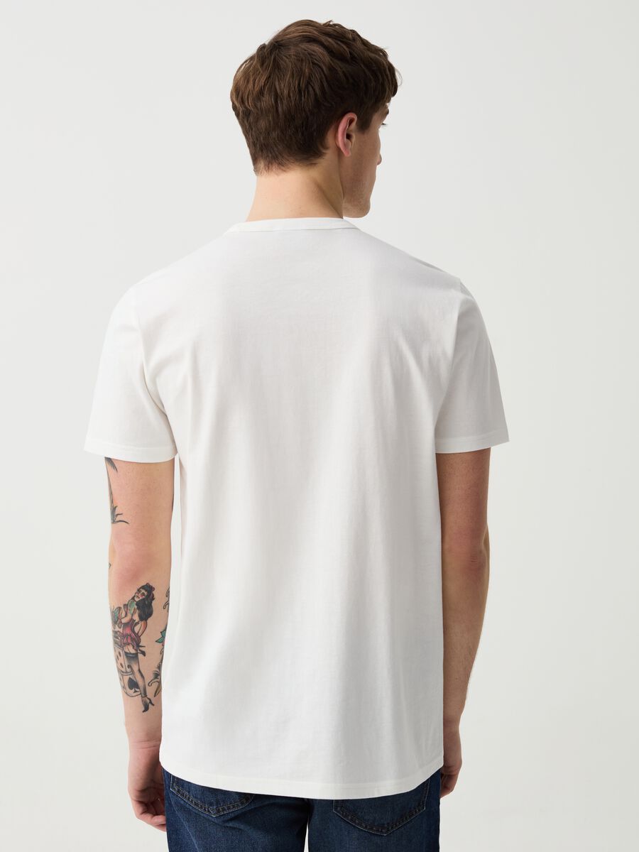 Cotton T-shirt with Nirvana print_2
