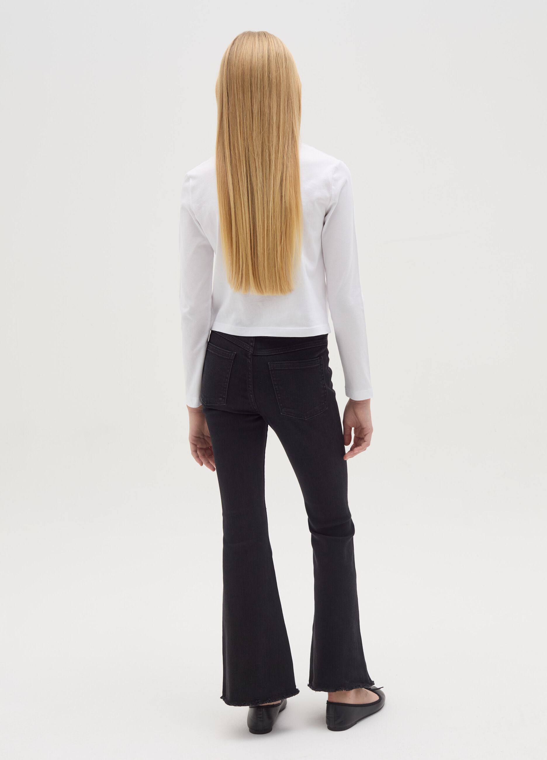 Jeggings flare fit