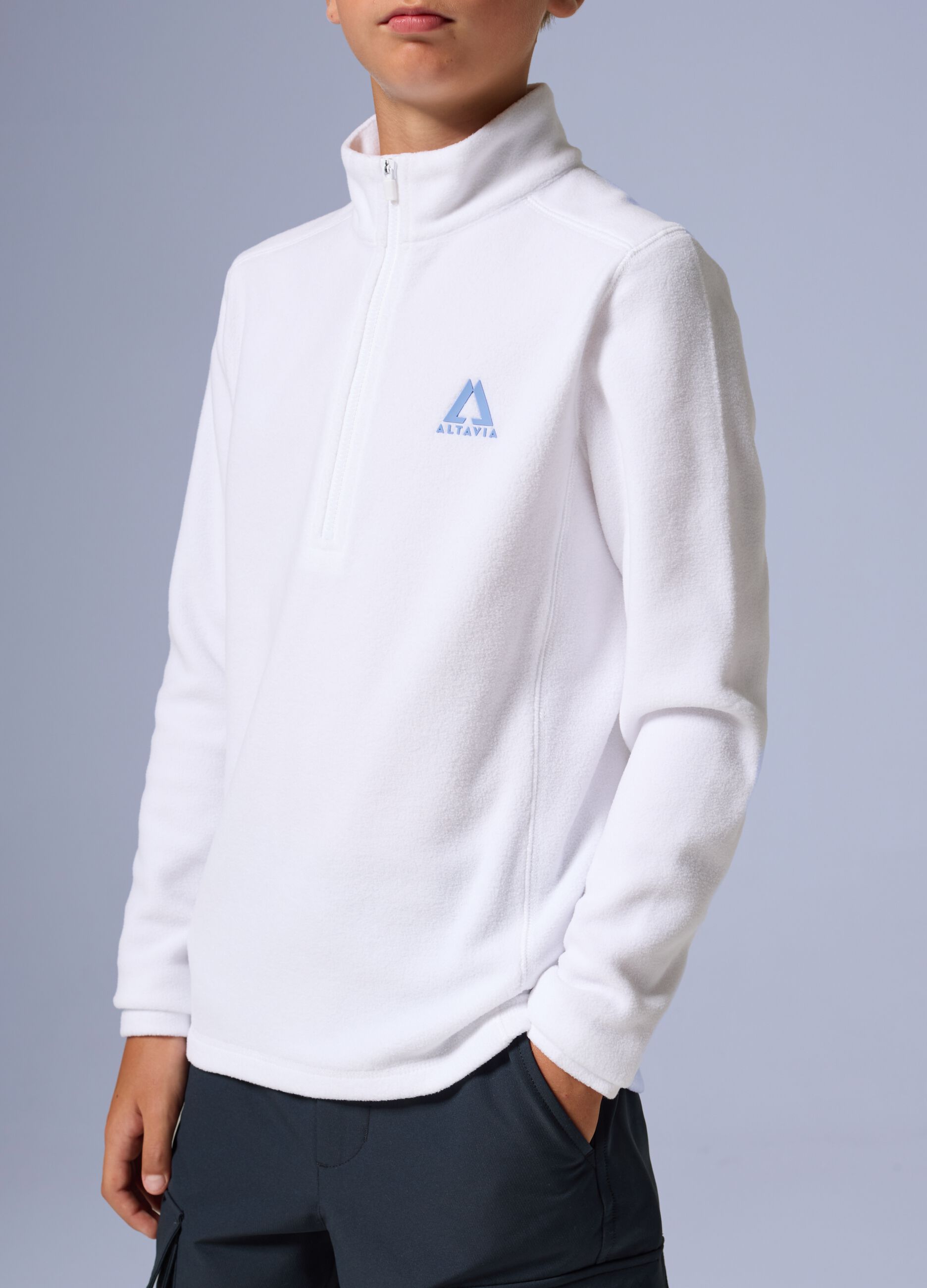 Pile half zip ALTAVIA WITH DEBORAH COMPAGNONI