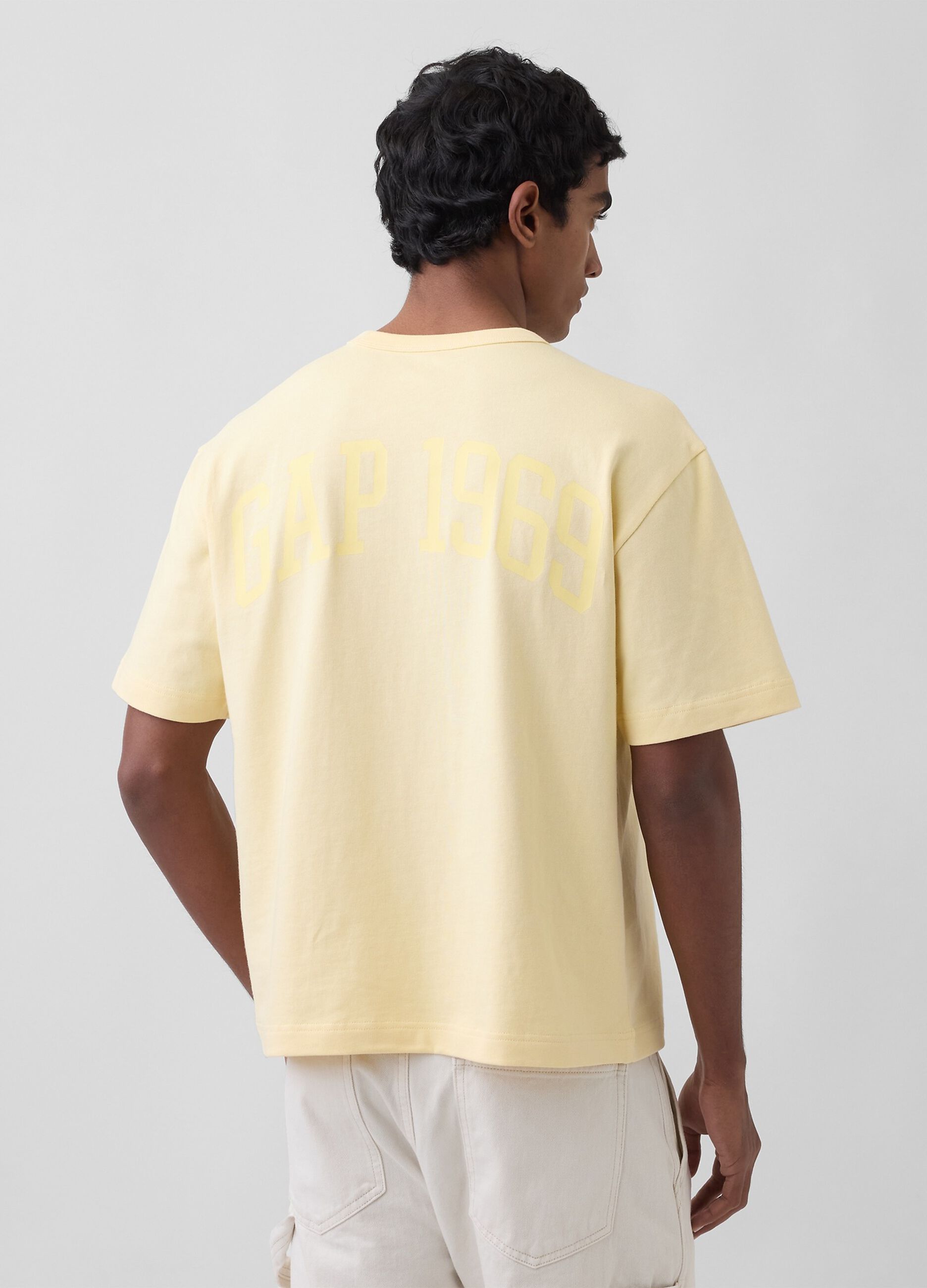 Pure cotton short-sleeve T-shirt